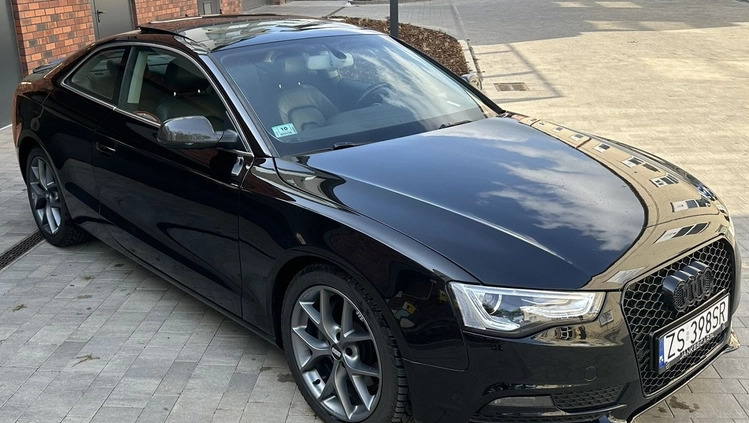 Audi A5 cena 64900 przebieg: 160000, rok produkcji 2012 z Szczecin małe 254